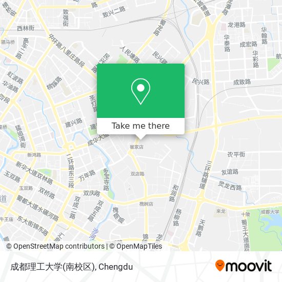 成都理工大学(南校区) map