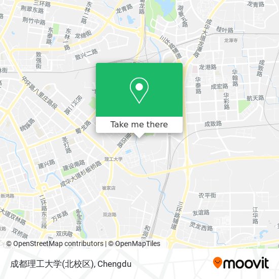 成都理工大学(北校区) map