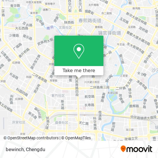 bewinch map