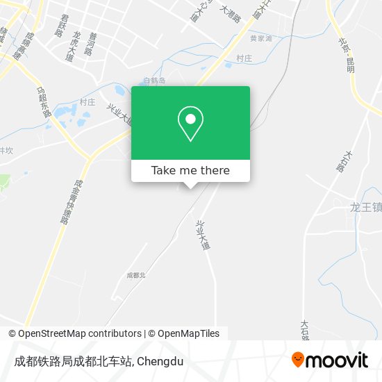成都铁路局成都北车站 map
