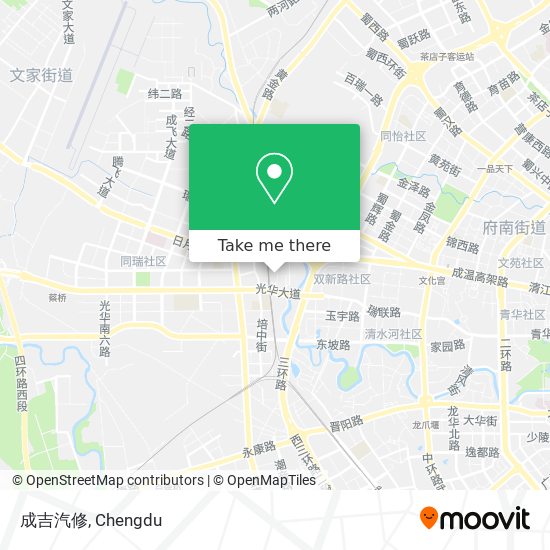 成吉汽修 map