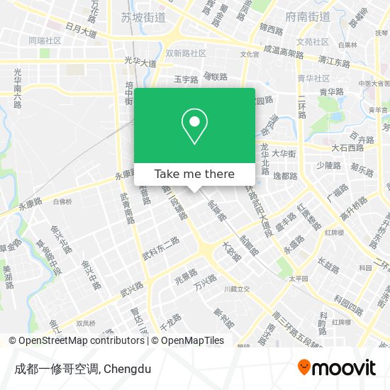 成都一修哥空调 map