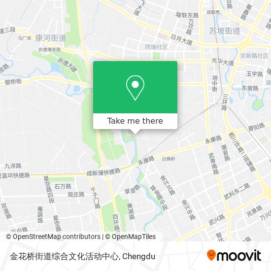 金花桥街道综合文化活动中心 map