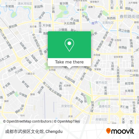 成都市武侯区文化馆 map
