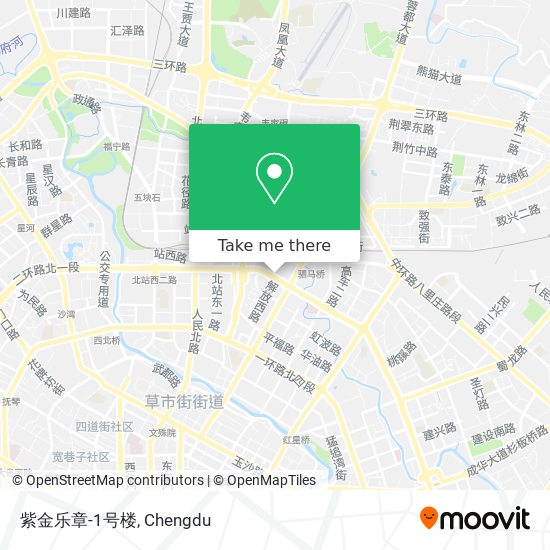 紫金乐章-1号楼 map