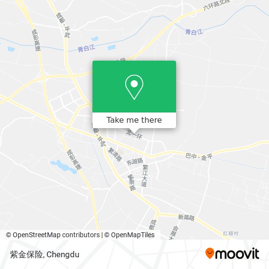 紫金保险 map