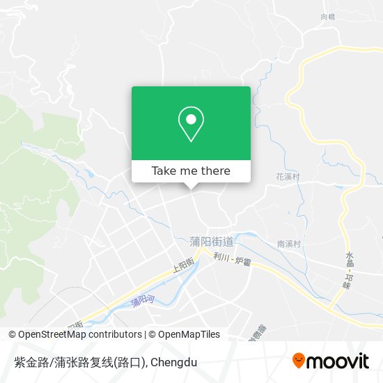 紫金路/蒲张路复线(路口) map