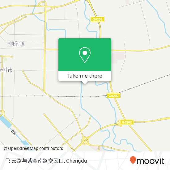 飞云路与紫金南路交叉口 map
