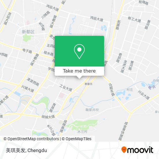 美琪美发 map