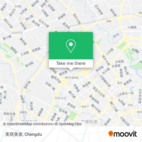 美琪美发 map