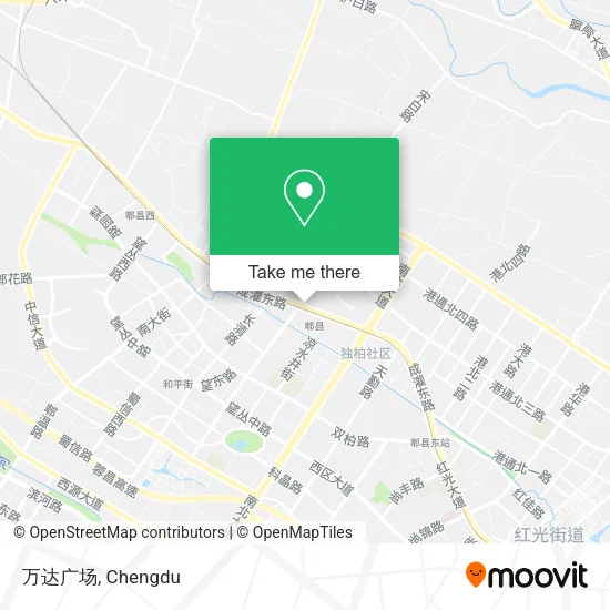 万达广场 map