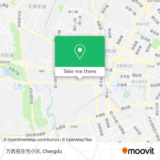 万西苑住宅小区 map