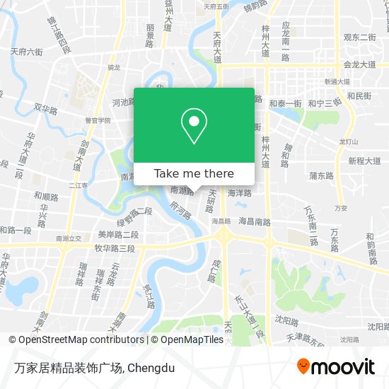 万家居精品装饰广场 map