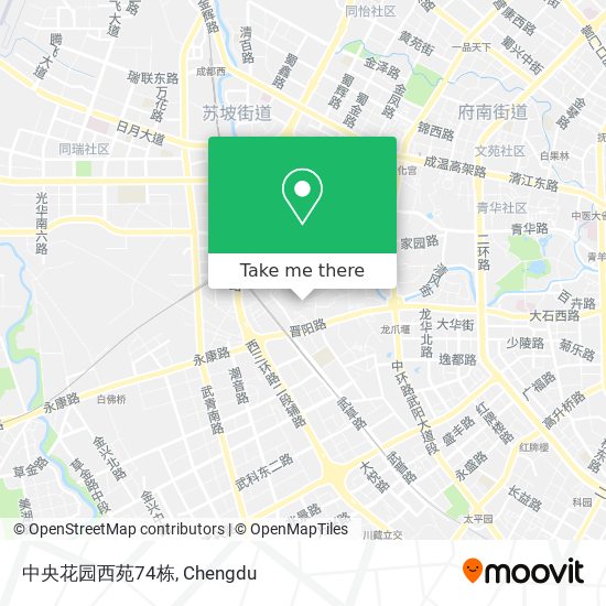 中央花园西苑74栋 map