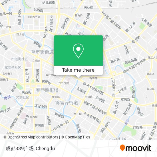 成都339广场 map