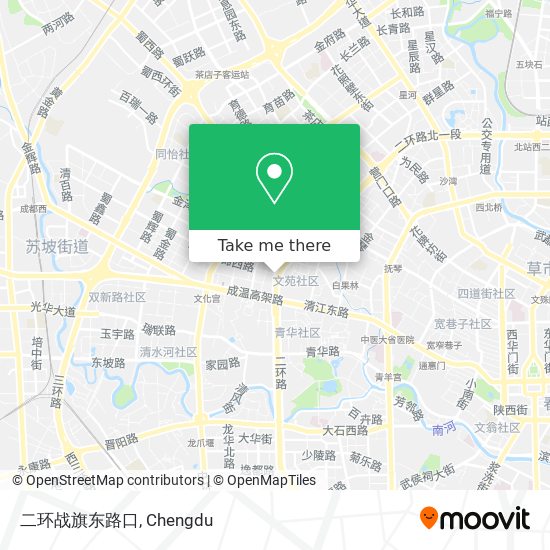 二环战旗东路口 map