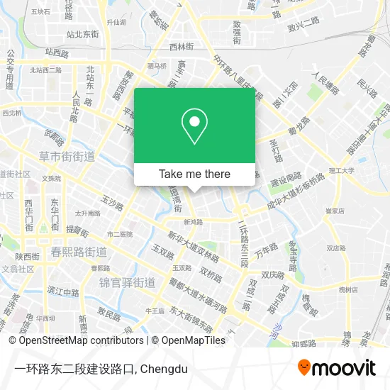 一环路东二段建设路口 map