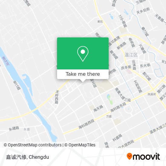 鑫诚汽修 map