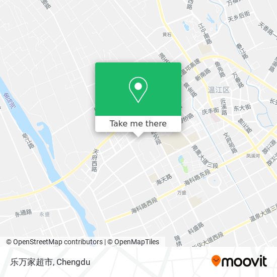 乐万家超市 map