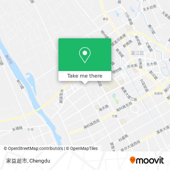 家益超市 map