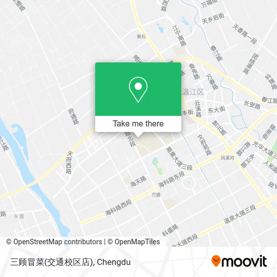 三顾冒菜(交通校区店) map