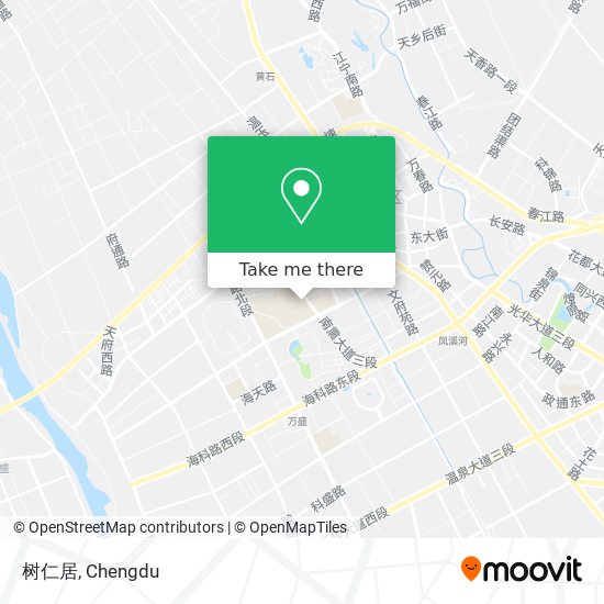 树仁居 map