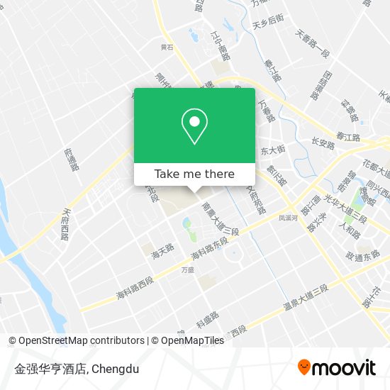金强华亨酒店 map