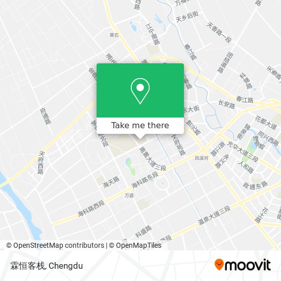 霖恒客栈 map
