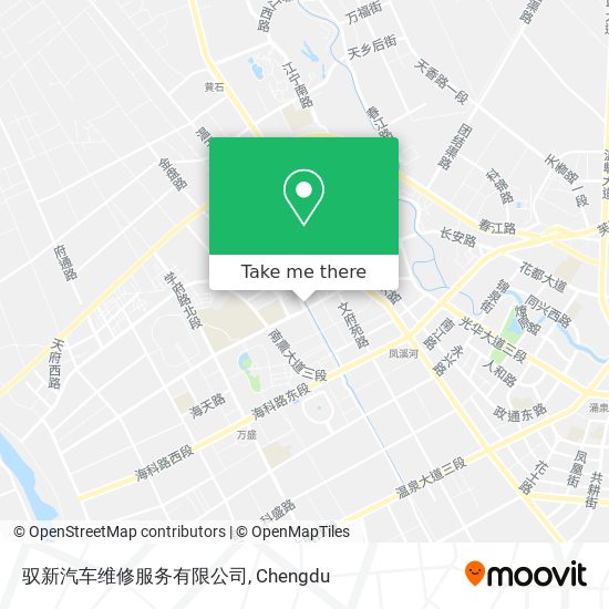 驭新汽车维修服务有限公司 map