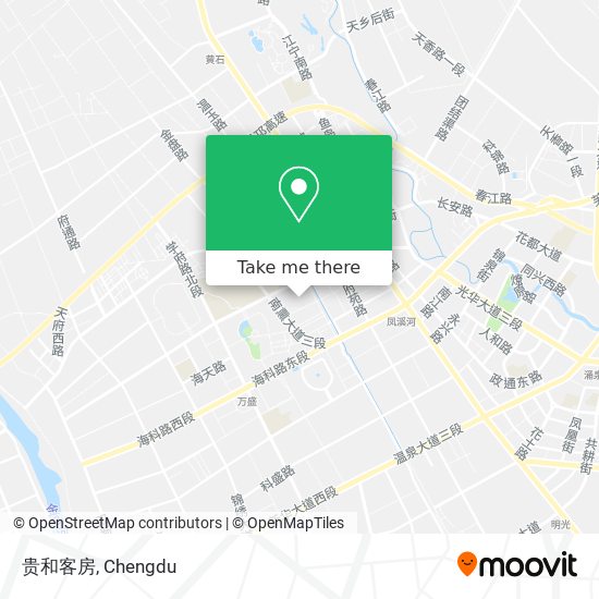 贵和客房 map