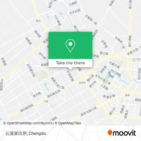 云溪派出所 map