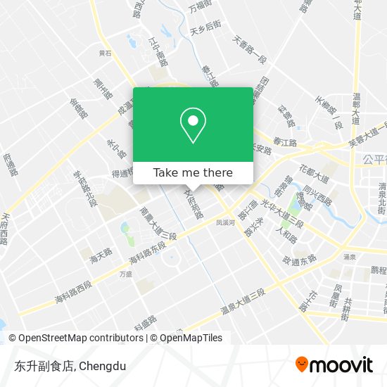 东升副食店 map