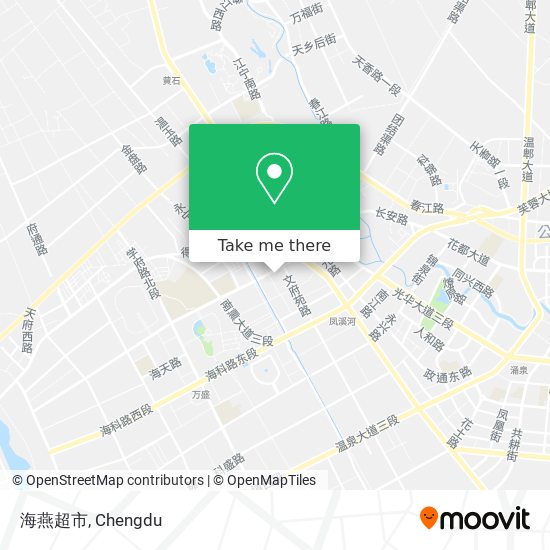 海燕超市 map
