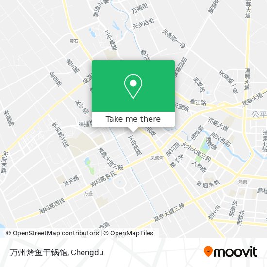 万州烤鱼干锅馆 map