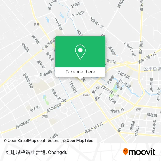 红珊瑚格调生活馆 map