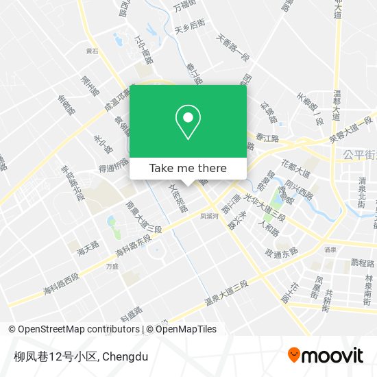 柳凤巷12号小区 map