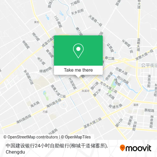 中国建设银行24小时自助银行(柳城干道储蓄所) map