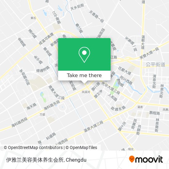 伊雅兰美容美体养生会所 map