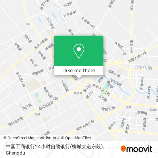 中国工商银行24小时自助银行(柳城大道东段) map