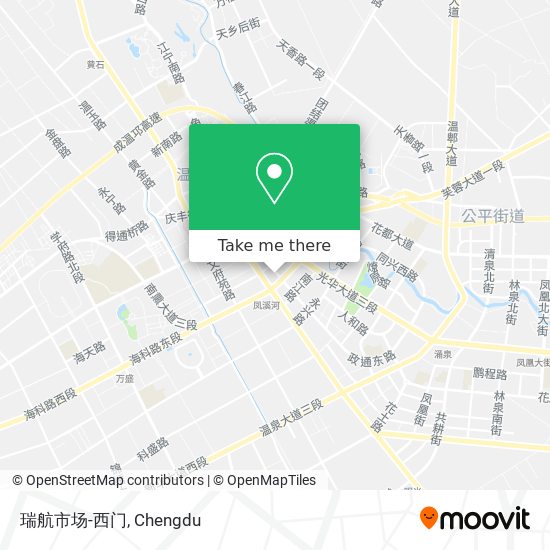 瑞航市场-西门 map