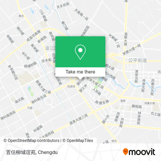 置信柳城谊苑 map