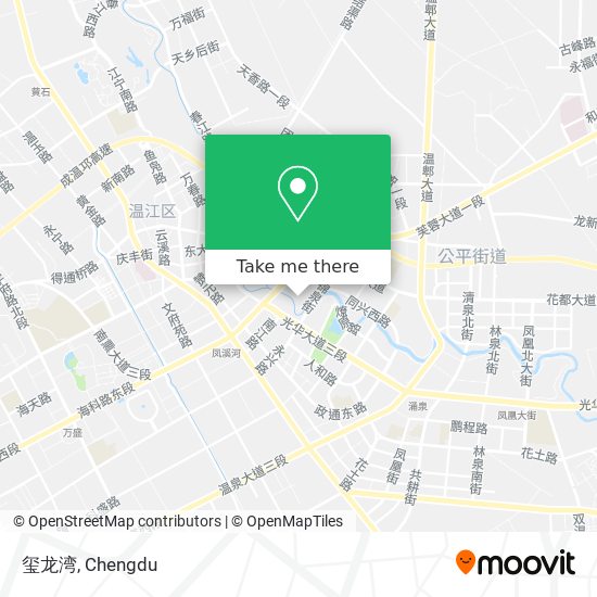 玺龙湾 map