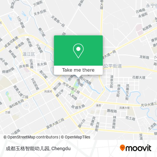 成都玉格智能幼儿园 map