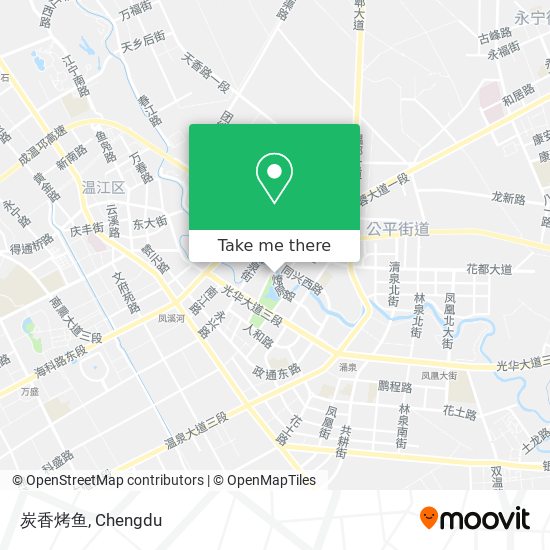 炭香烤鱼 map