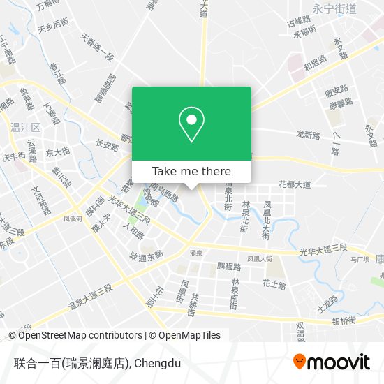 联合一百(瑞景澜庭店) map