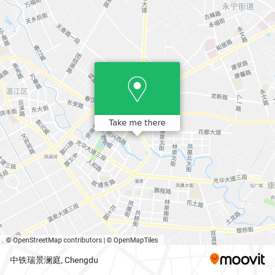 中铁瑞景澜庭 map