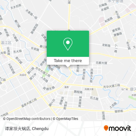 谭家坝火锅店 map