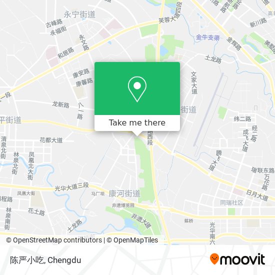陈严小吃 map