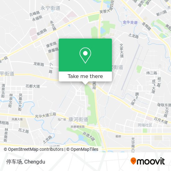 停车场 map