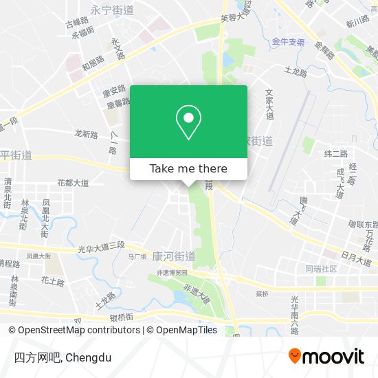 四方网吧 map